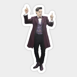 The 11th Dr Who: Matt Smith Sticker